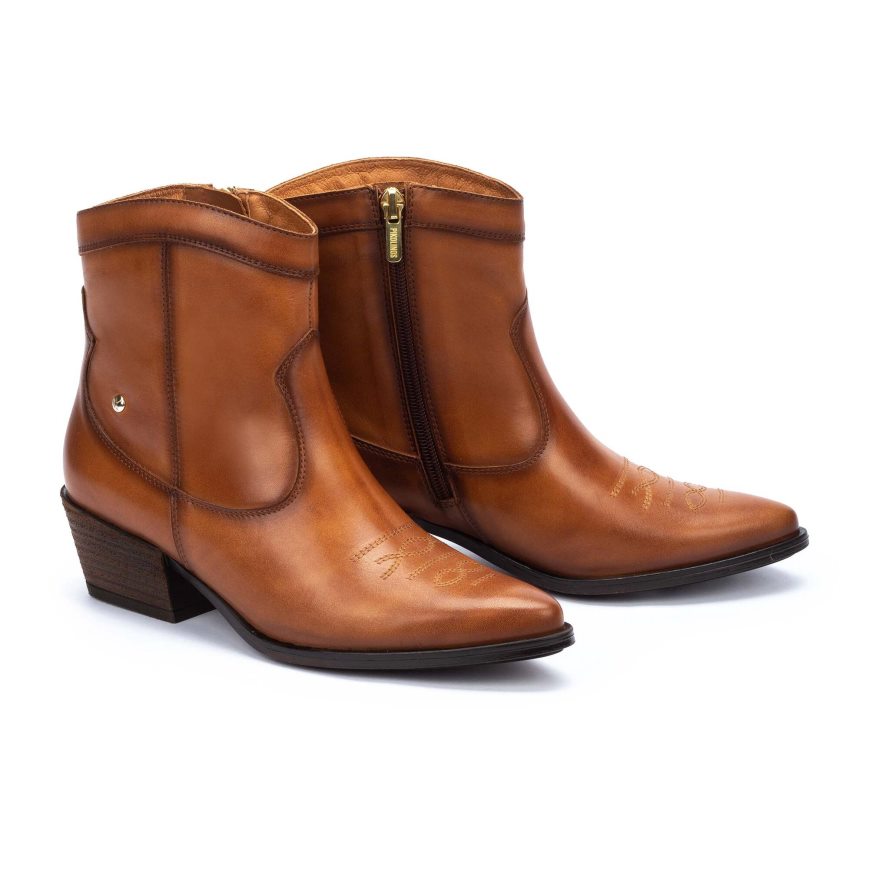 Women's Pikolinos VERGEL Ankle Boots Brown | NZ ZQ20957